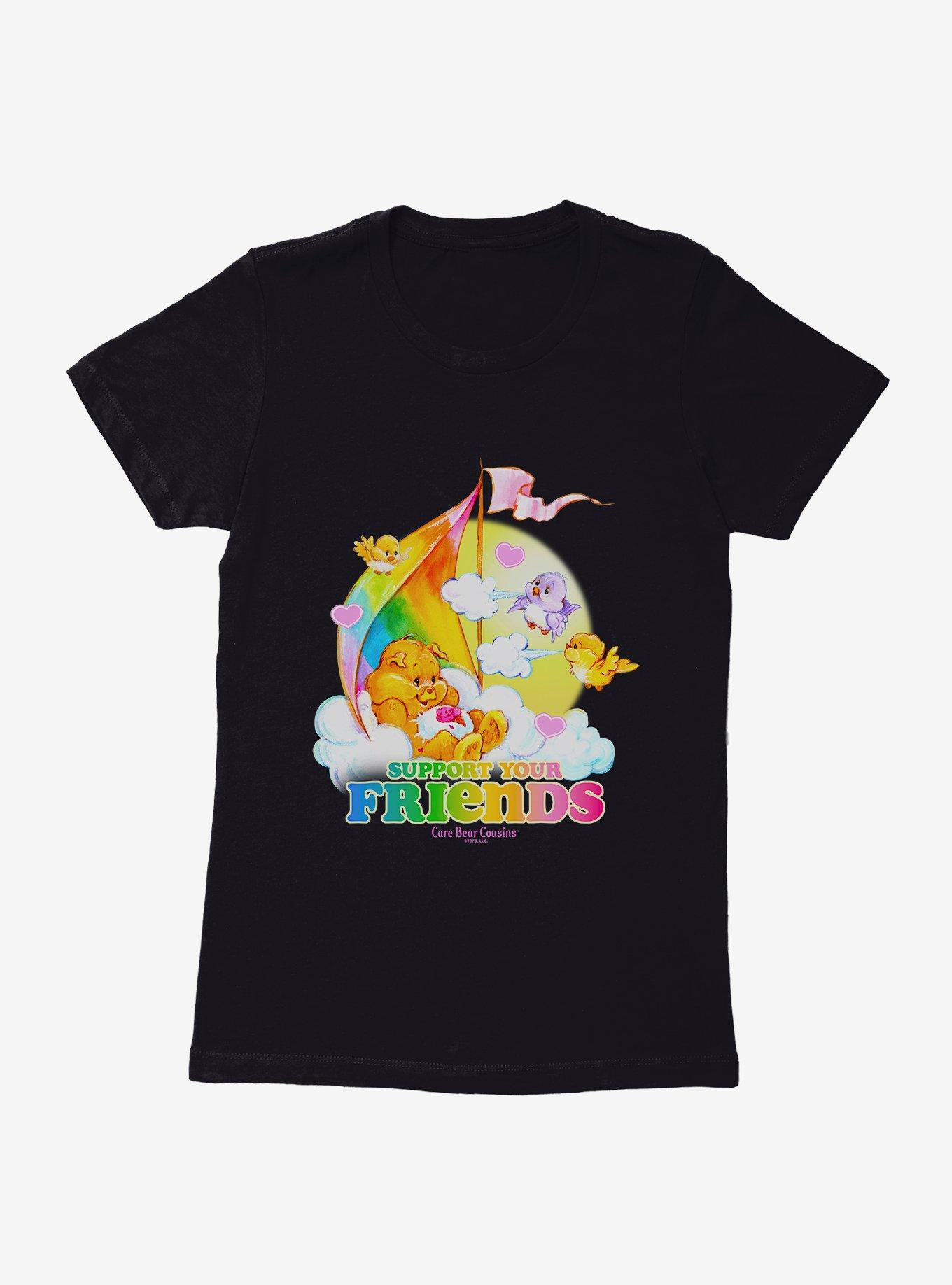 Care Bears Cousins Support Your Friends Womens T-Shirt