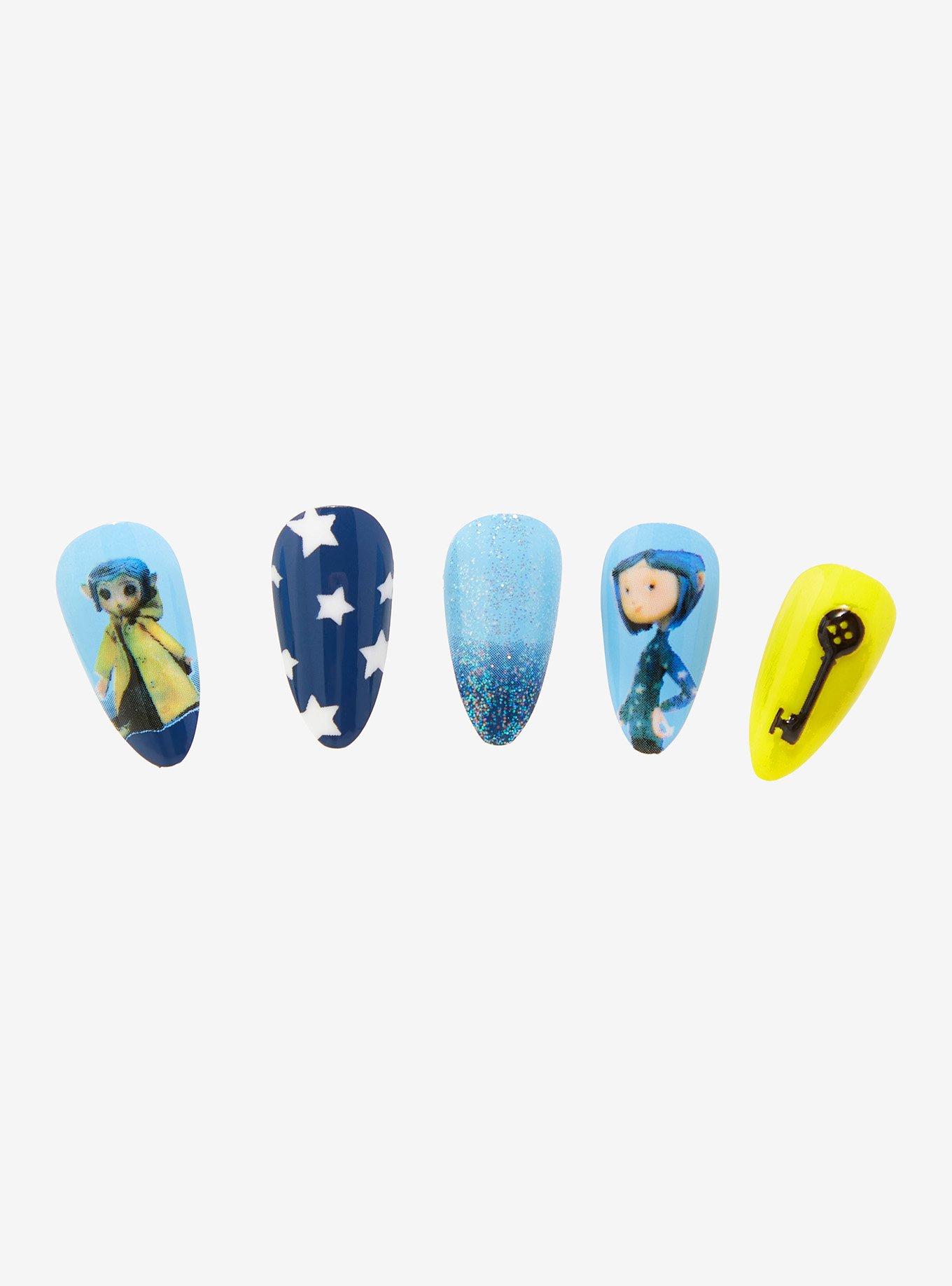 Coraline Faux Nail Set, , hi-res