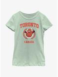 Disney Pixar Turning Red Toronto Canada Collegiate Youth Girls T-Shirt, MINT, hi-res