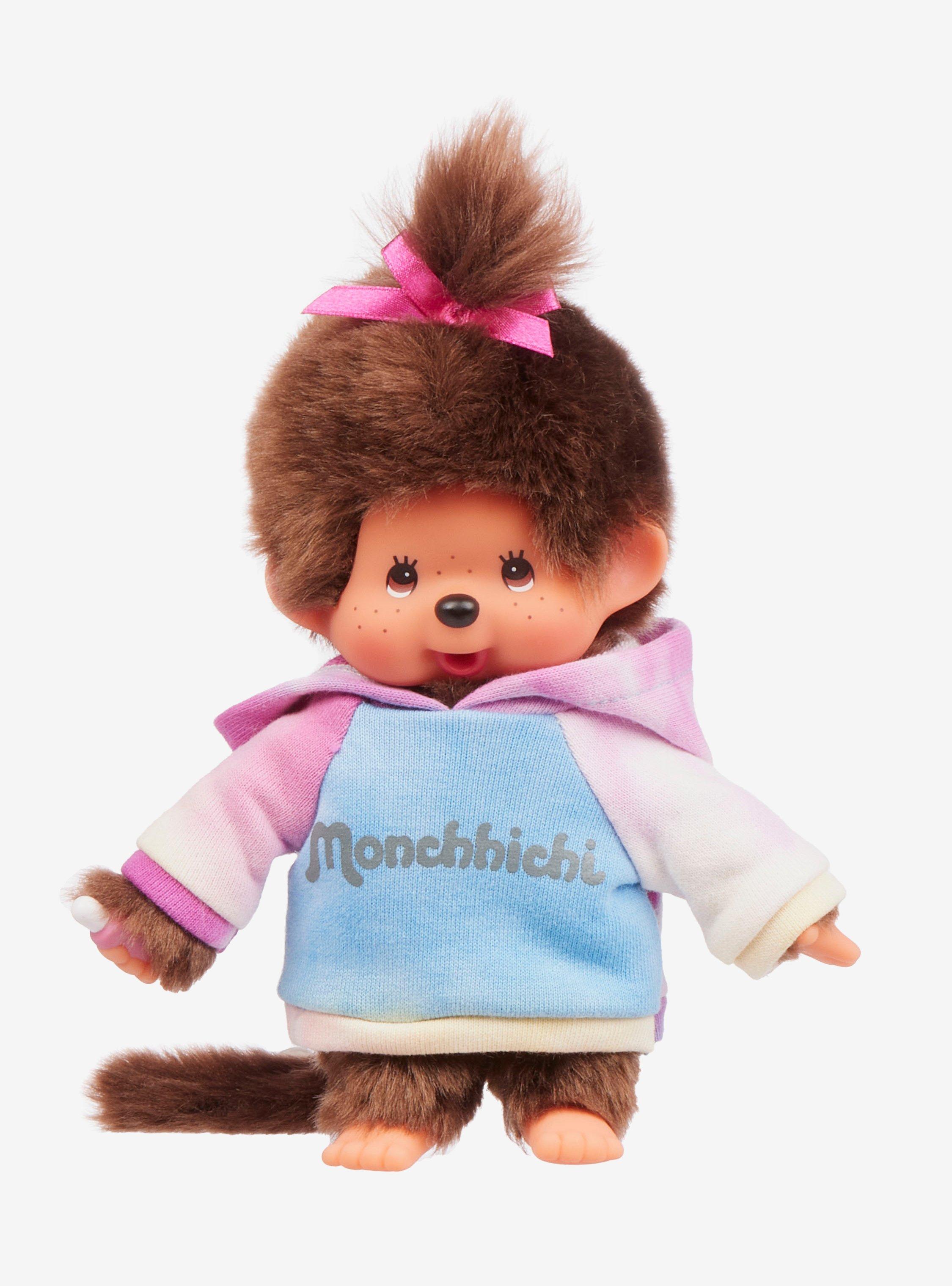 Monchhichi Tie-Dye Hoodie Girl Doll Hot Topic