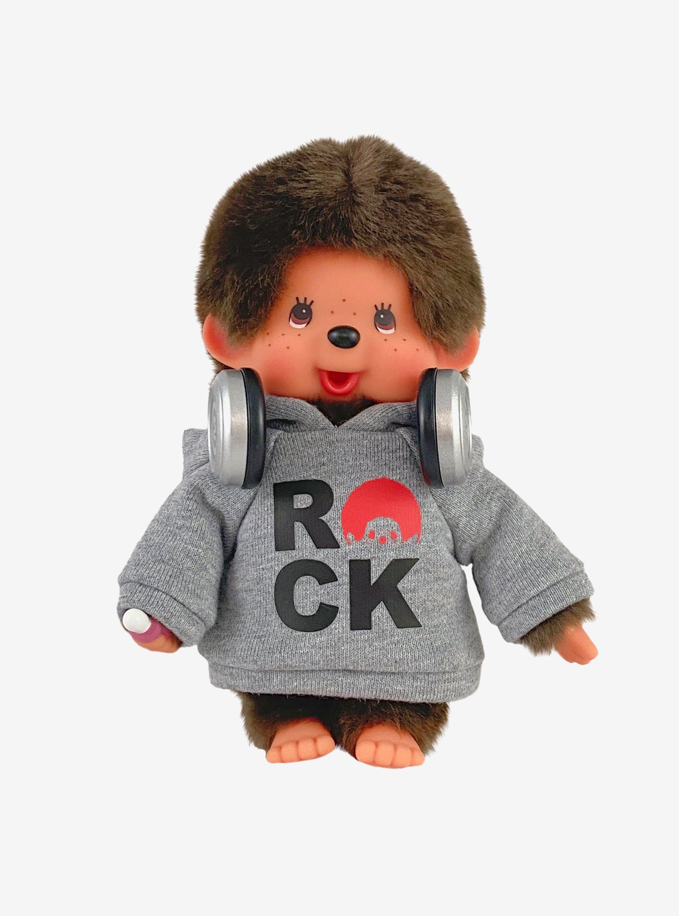 Monchhichi Pop Rock Star Boy Doll, , hi-res