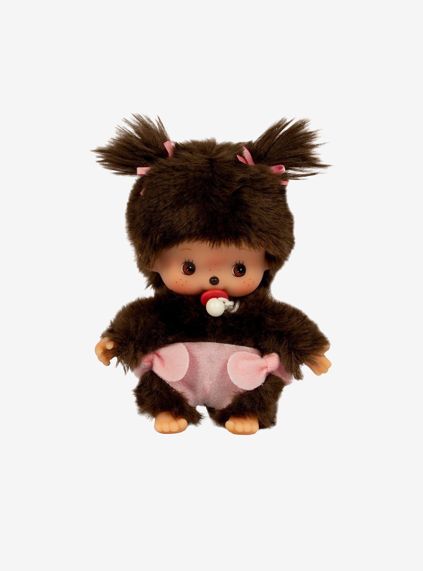 Monchhichi Bebichhichi Bib Classic Girl Doll, , hi-res