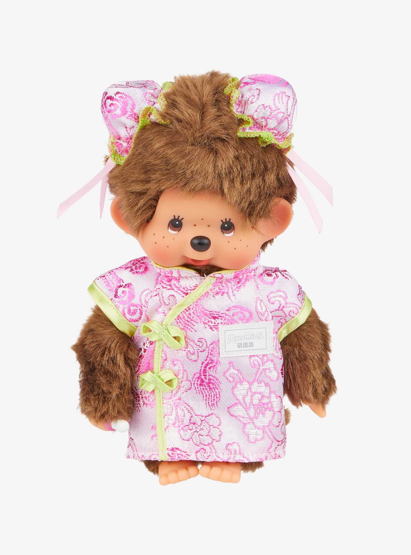 Monchhichi Traditional Chinese Dress Girl Doll, , hi-res