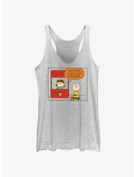 Peanuts Doctor Is In Girls Raw Edge Tank, , hi-res