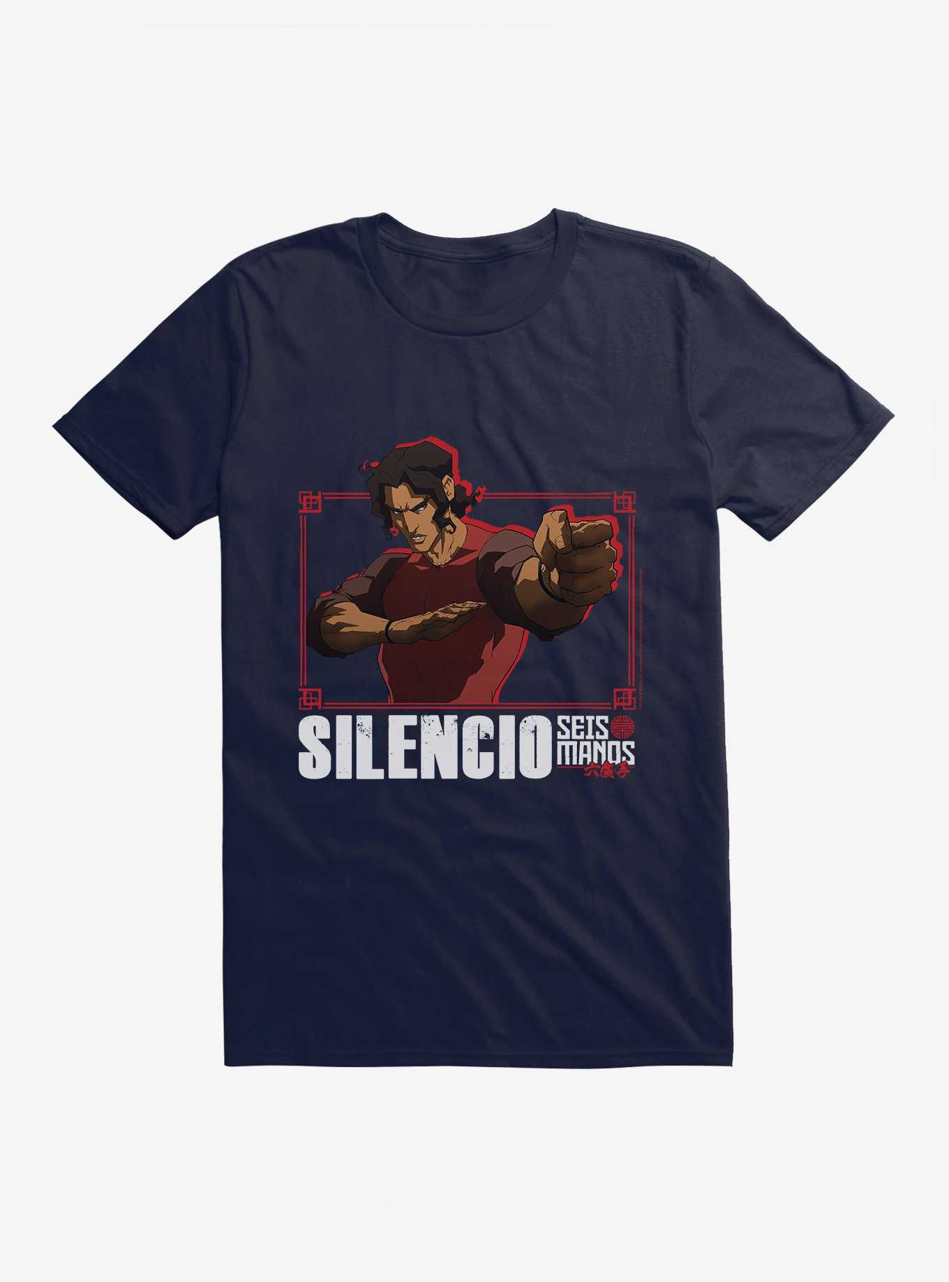 Seis Manos Silencio Portrait T-Shirt, , hi-res
