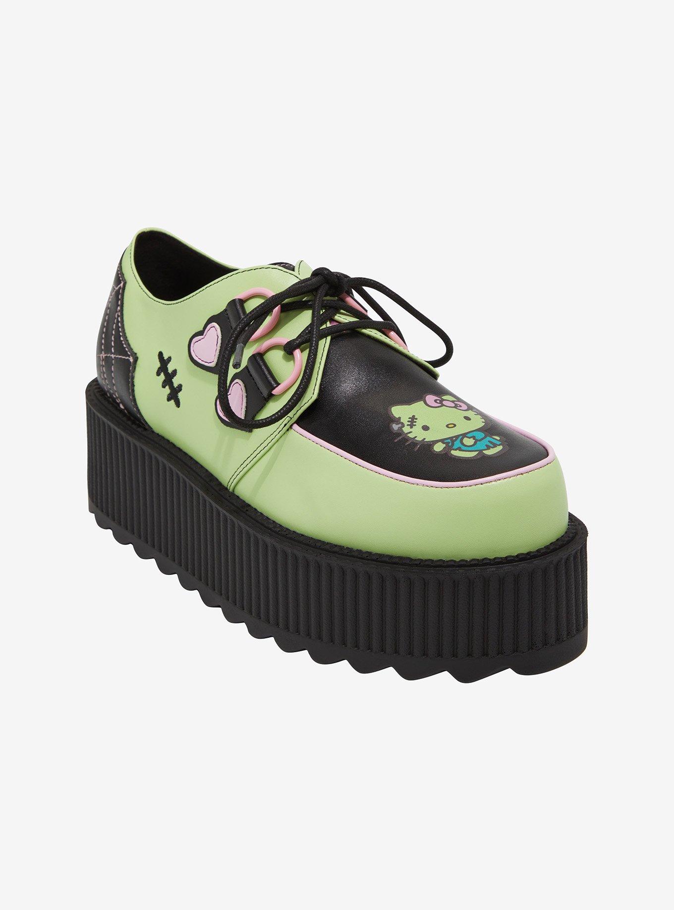 Hello Kitty And Friends X YRU Frankie Hello Kitty Platform Creepers, MULTI, hi-res