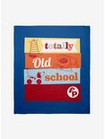 Fisher Price Totally Old School Throw Blanket, , hi-res