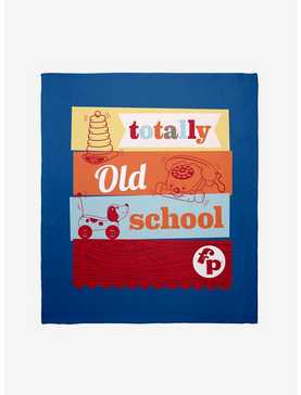 Fisher Price Totally Old School Throw Blanket, , hi-res