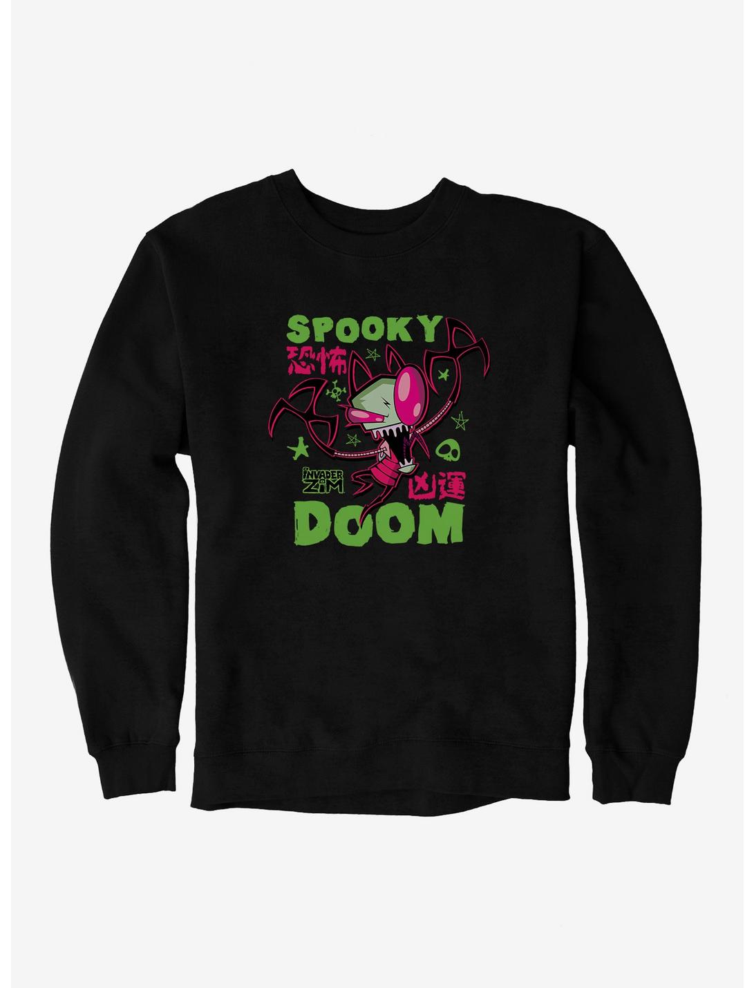 Invader Zim Spooky Doom Sweatshirt, , hi-res