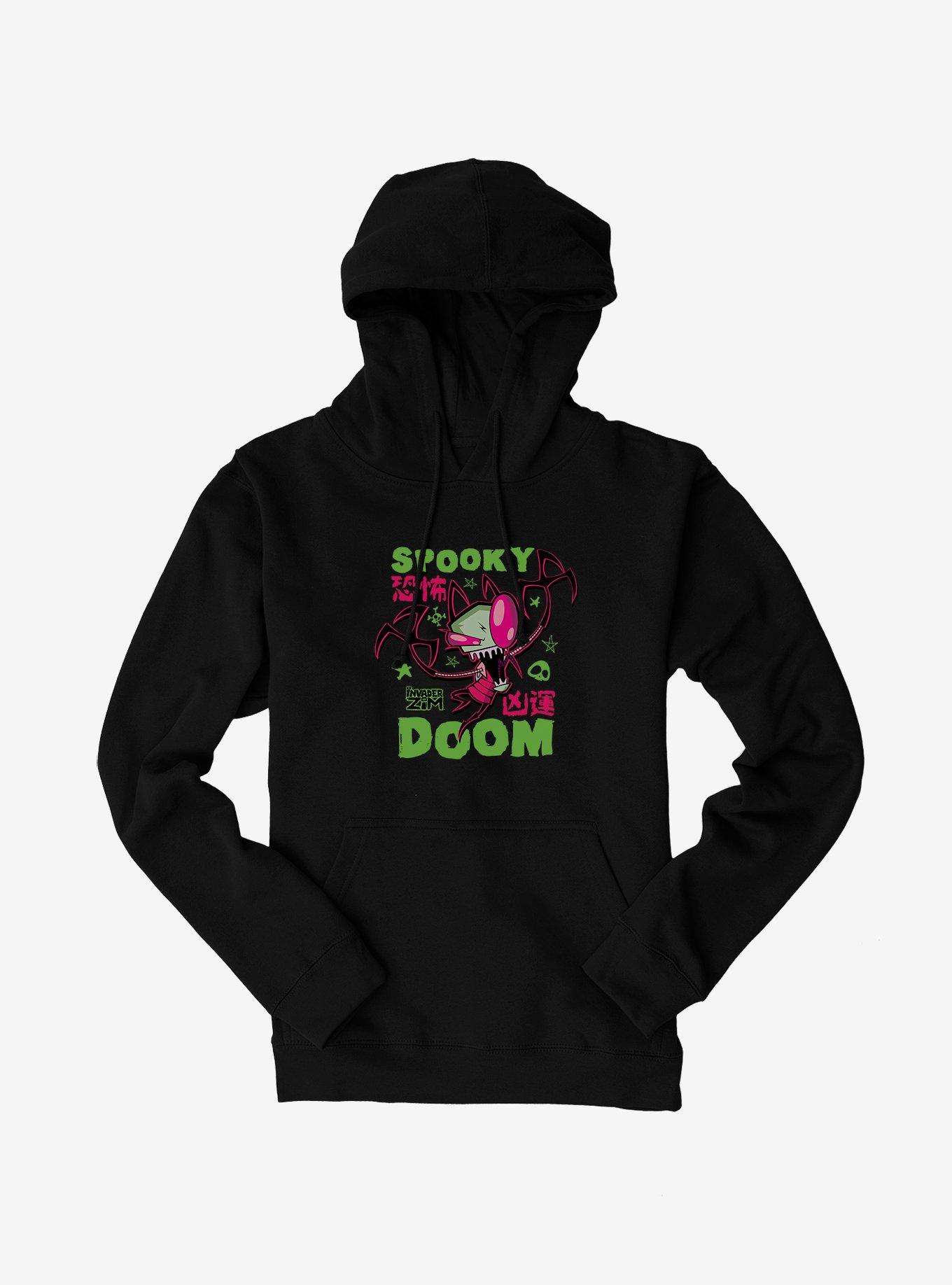 Invader Zim Spooky Doom Hoodie, , hi-res