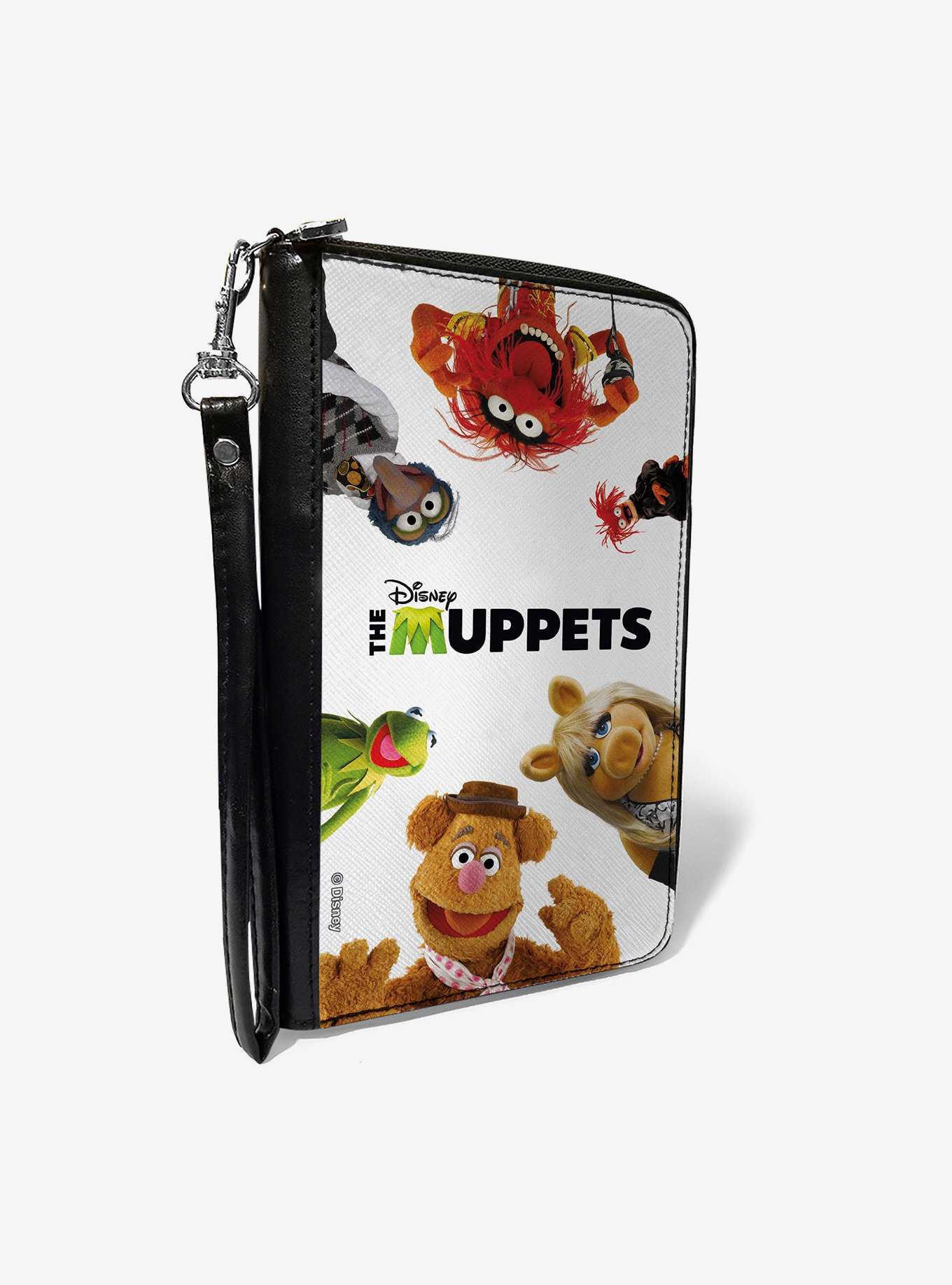 Disney The Muppets Title Logo Group Zip Around Wallet, , hi-res