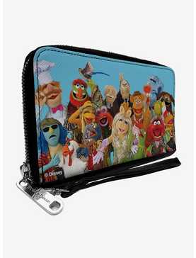 Disney The Muppets Character Group Portrait Zip Around Wallet, , hi-res