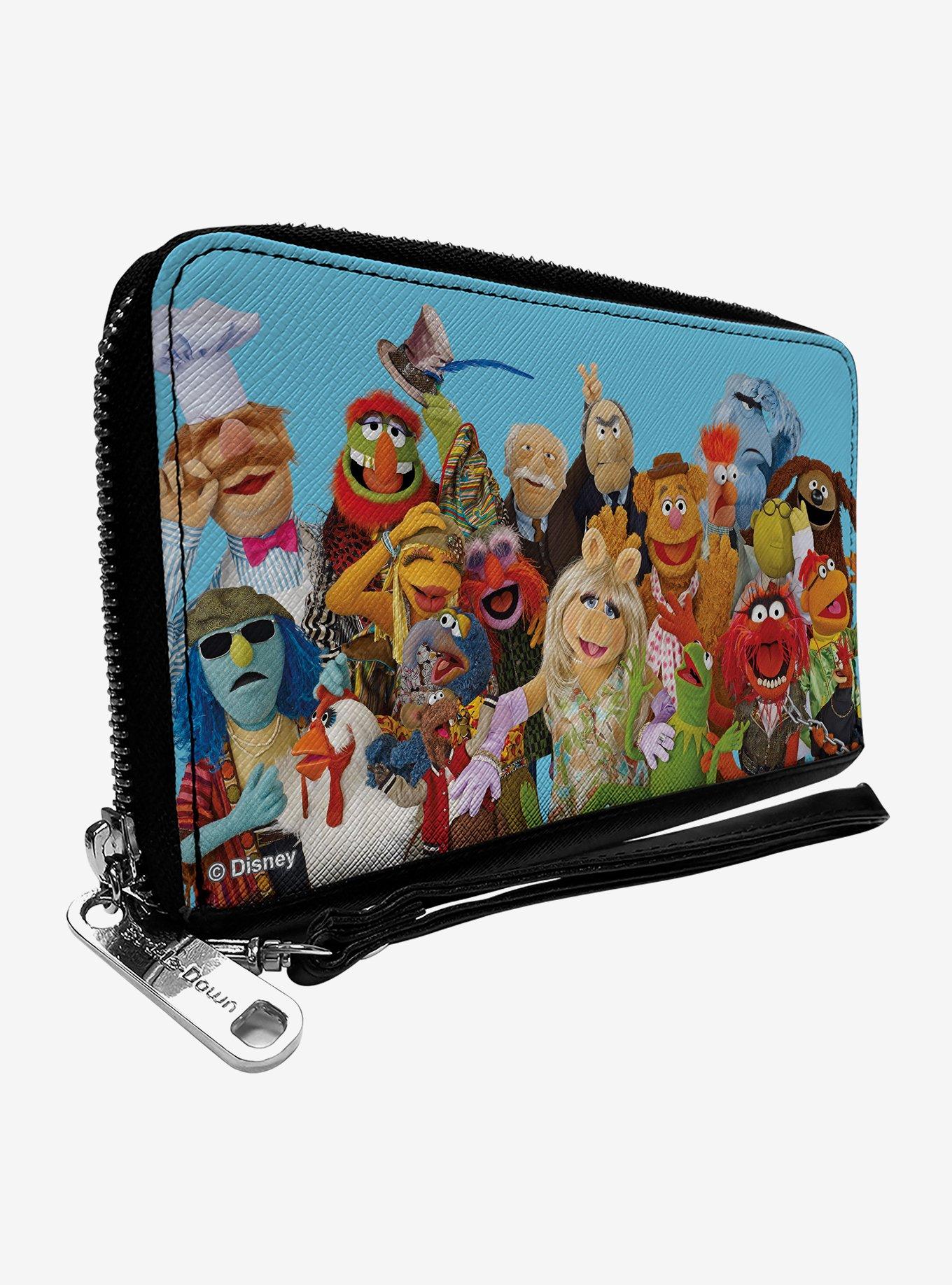 Disney The Muppets Character Group Portrait Zip Around Wallet, , hi-res