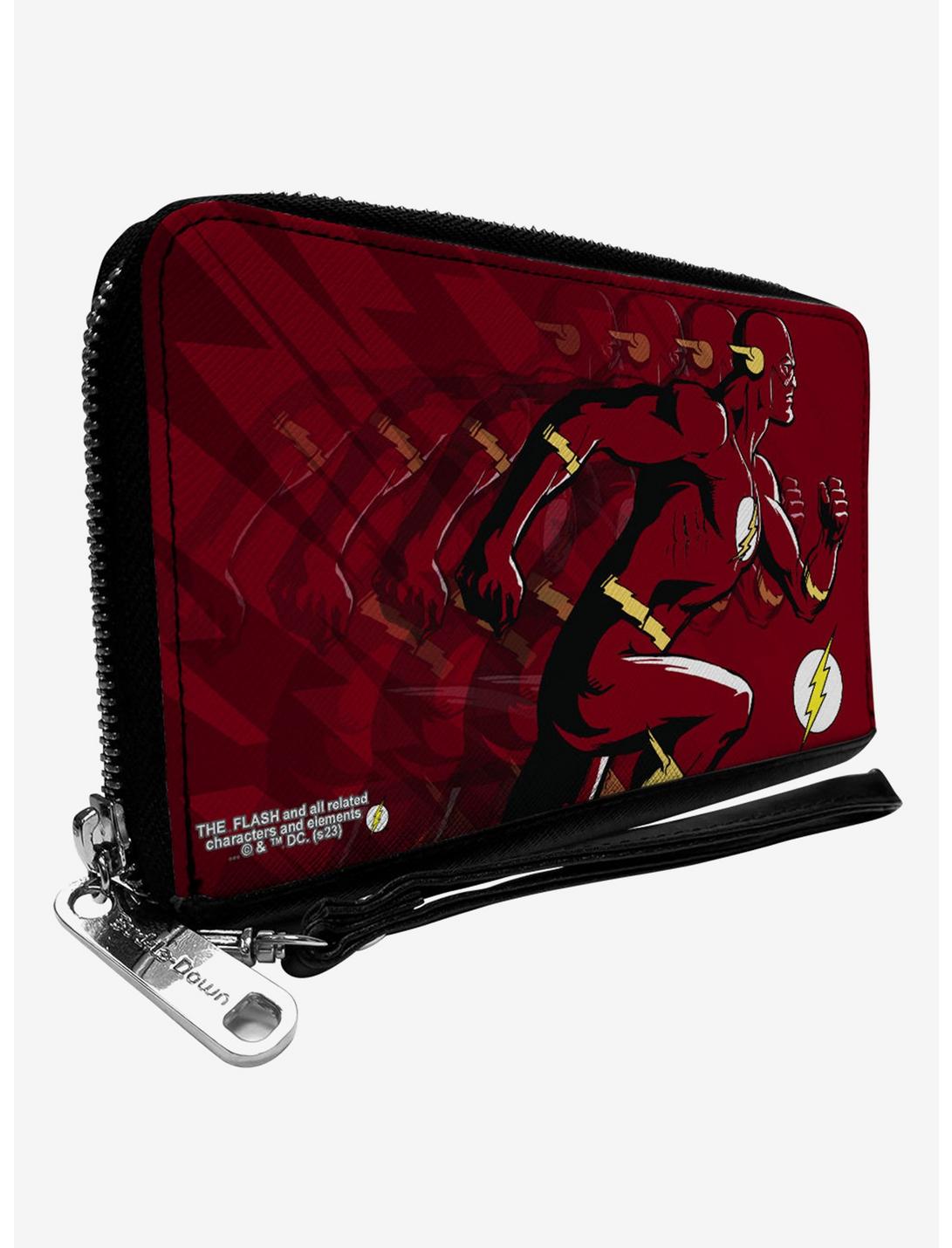 DC Comics The Flash Running and Bolt Trails Zip Around Wallet, , hi-res
