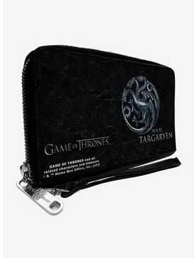Game of Thrones House Targaryen Dragon Sigil Zip Around Wallet, , hi-res