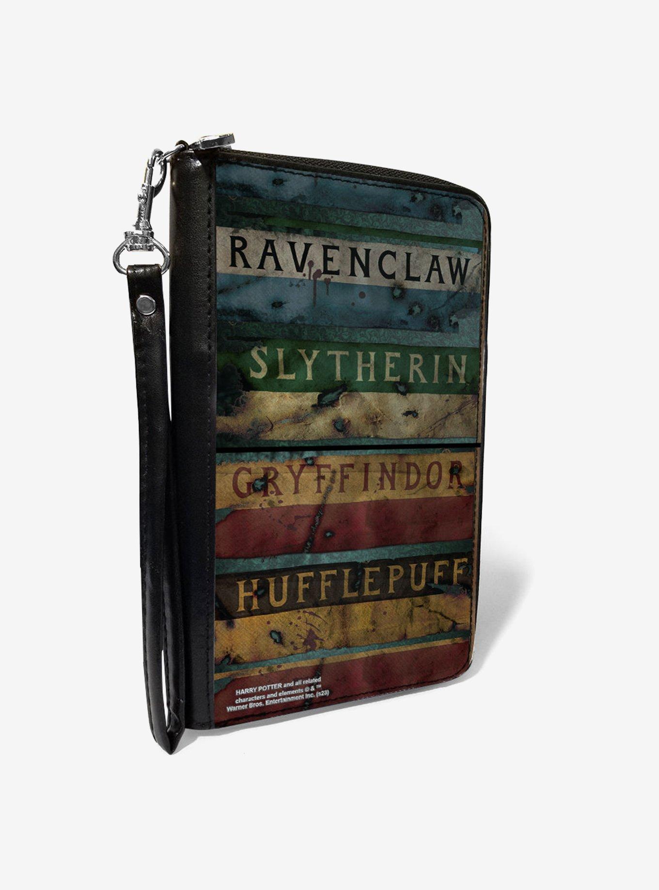 Harry Potter Houses Burnt Banners Zip Around Wallet, , hi-res