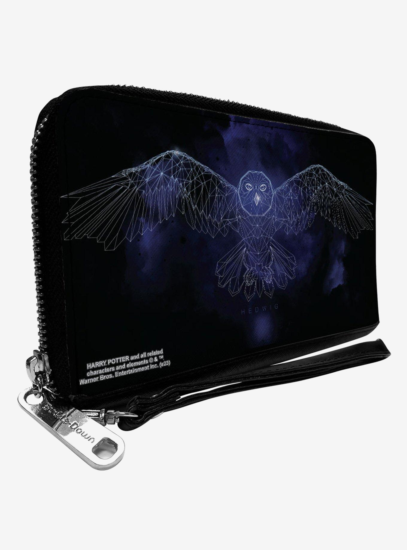 Harry Potter Hedwig Celestial Constellation Zip Around Wallet, , hi-res