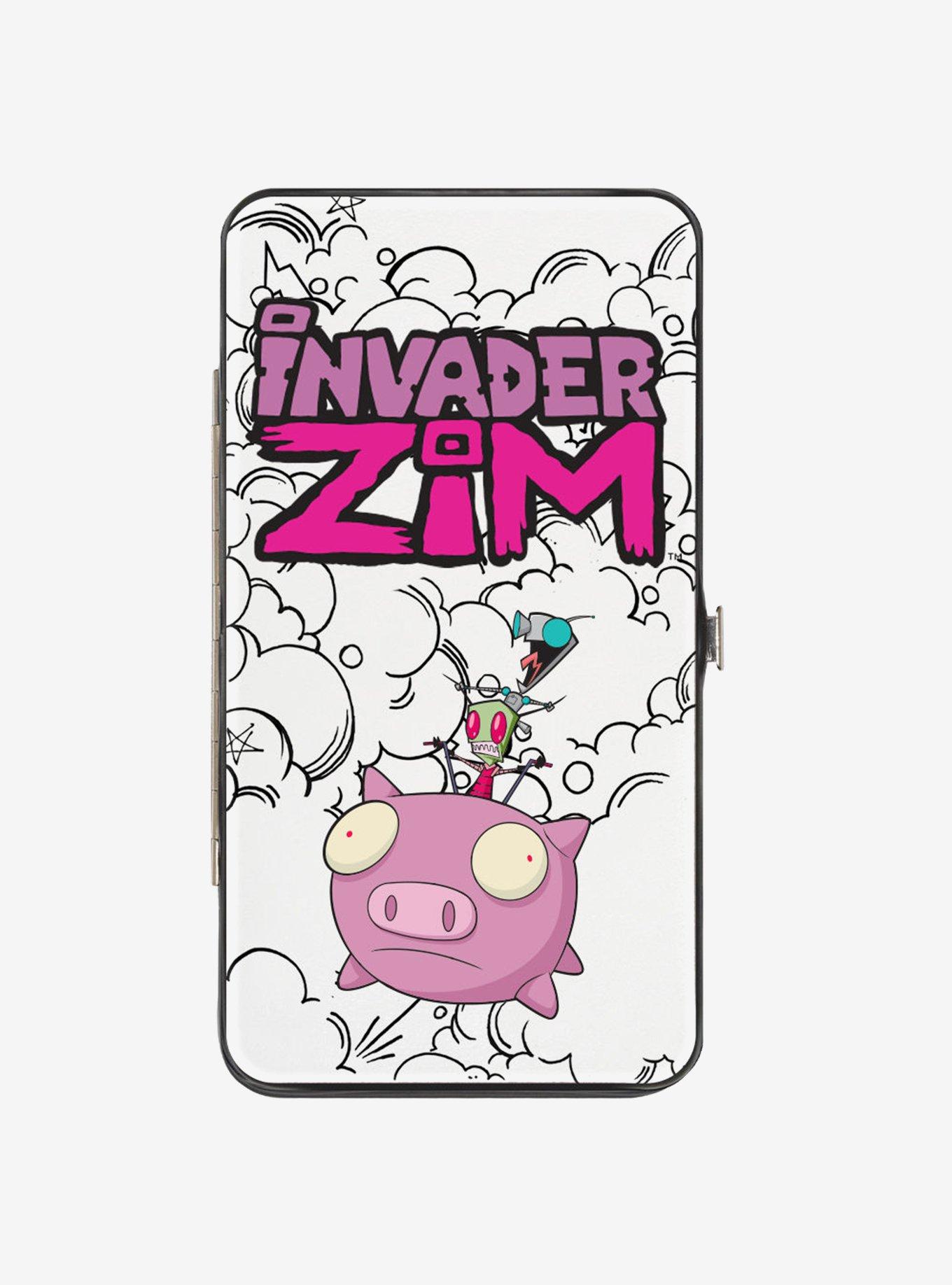 Invader Zim and GIR and Piggy Doddles Hinged Wallet, , hi-res