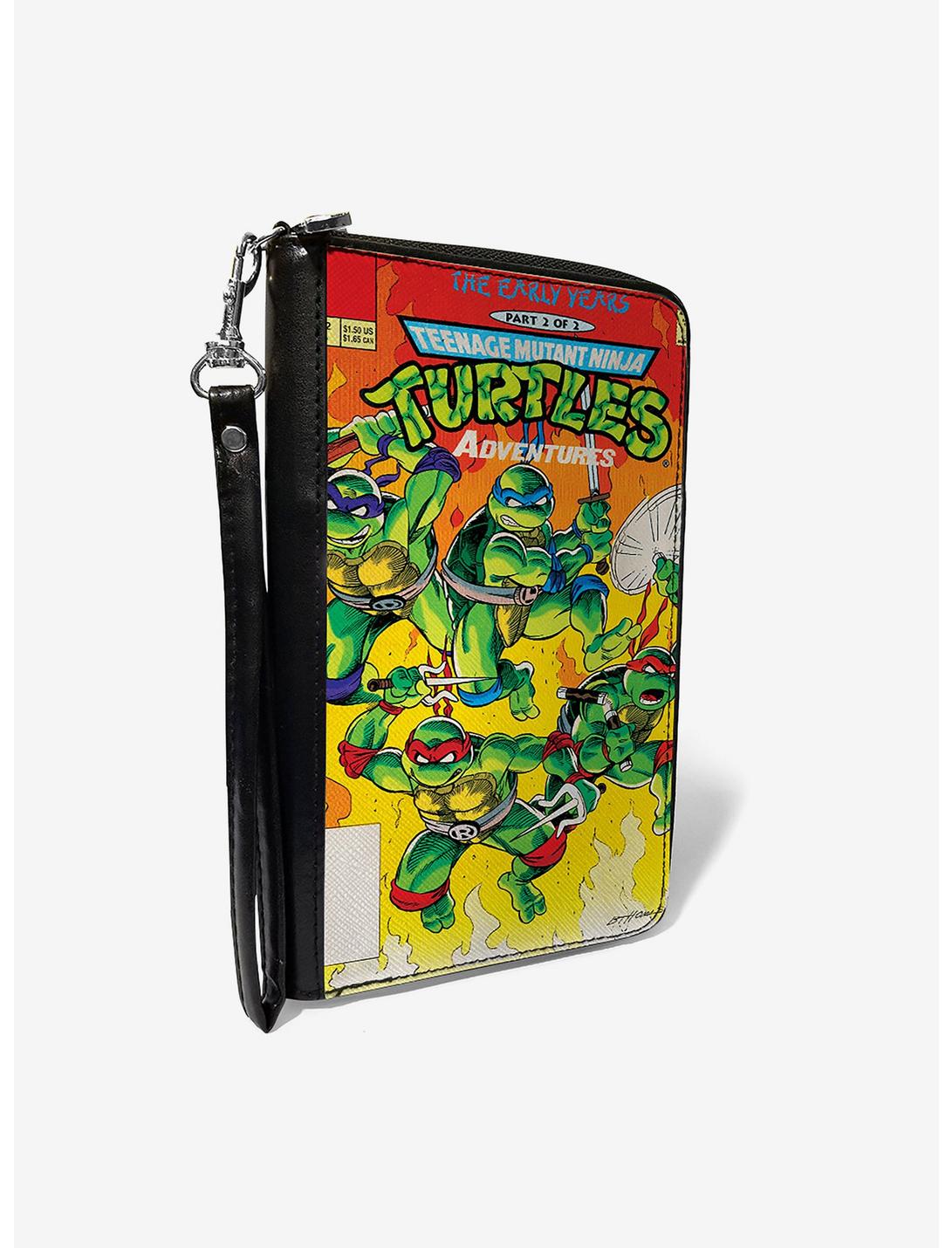 Teenage Mutant Ninja Turtles Early Years Comic Book Zip Around Wallet, , hi-res