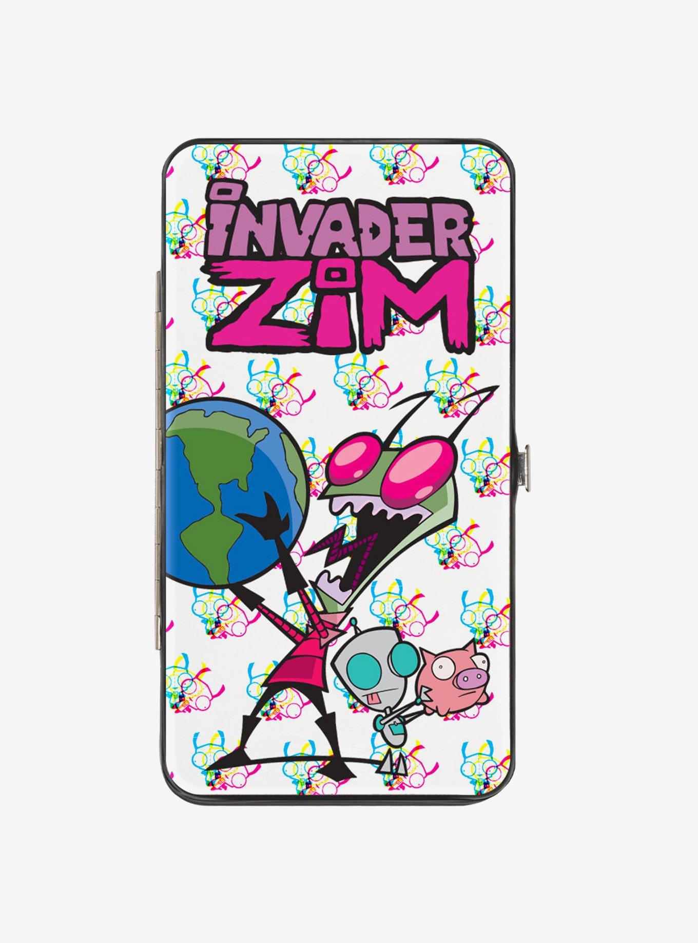 Invader Zim Rule The World Pose Hinged Wallet, , hi-res