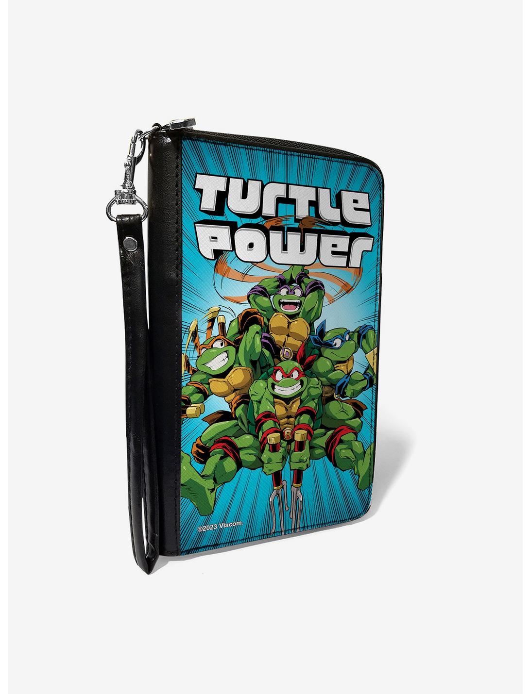 Teenage Mutant Ninja Turtles Turtle Power Group Zip Around Wallet, , hi-res