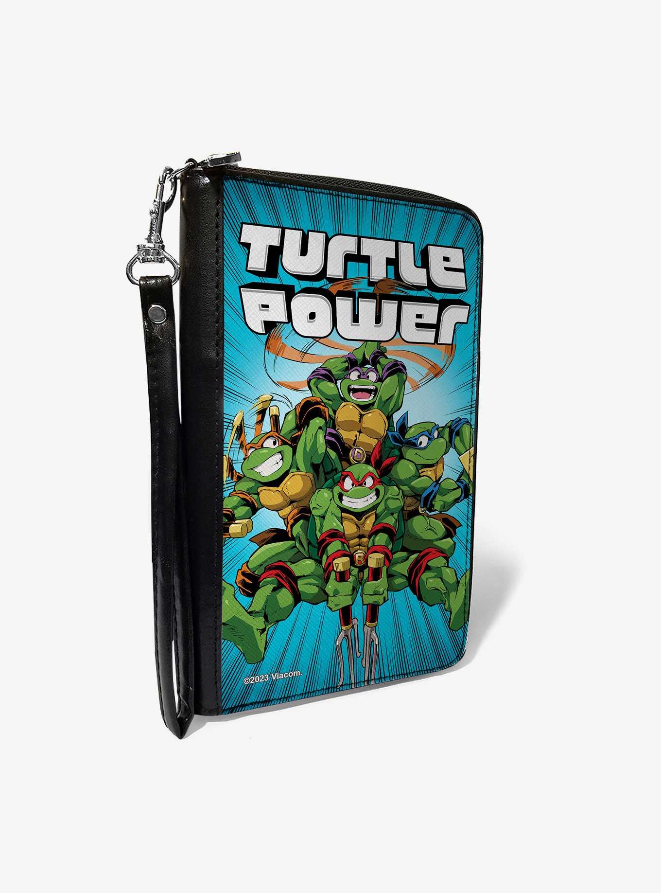 Teenage Mutant Ninja Turtles Turtle Power Group Zip Around Wallet, , hi-res