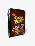 The Flintstones Cocoa Pebbles Fred Barney Cereal Box Zip Around Wallet, , hi-res