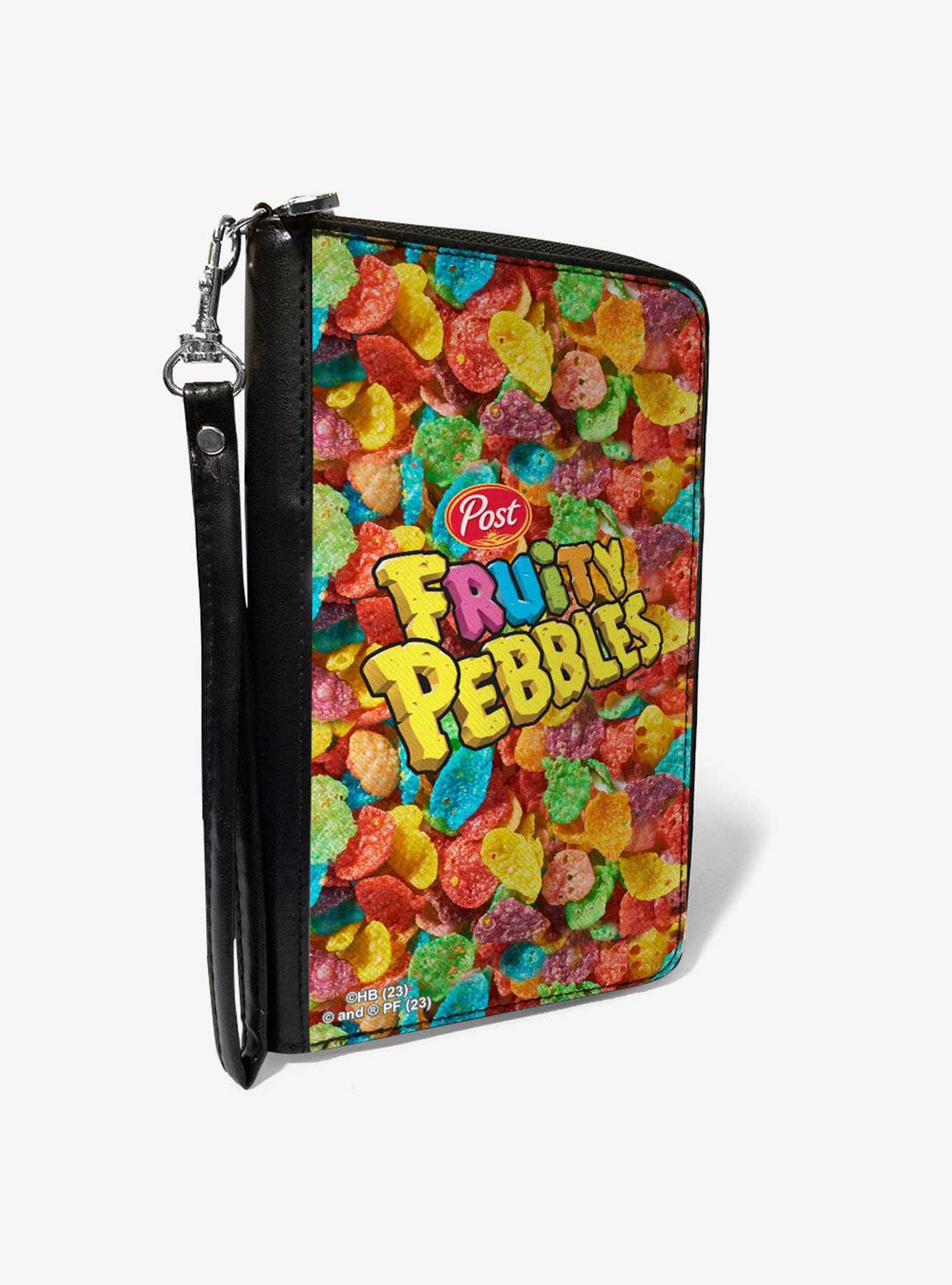 The Flintstones Post Fruity Pebbles Logo Cereal Zip Around Wallet, , hi-res