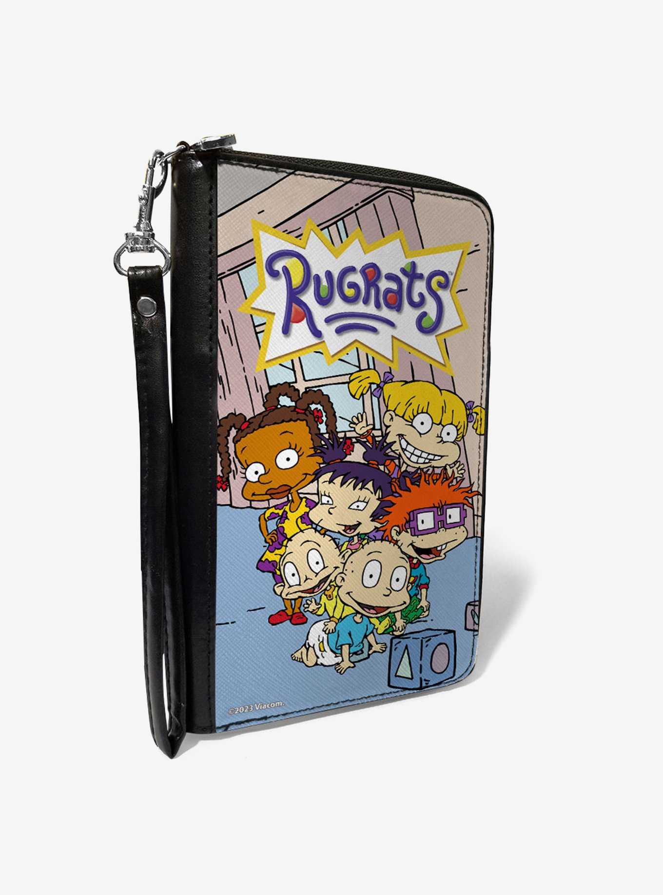 Rugrats Group Pose Zip Around Wallet, , hi-res