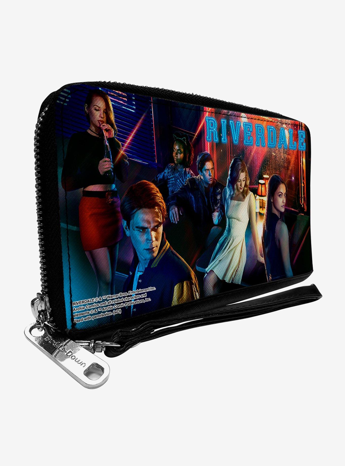 Riverdale 6 Character Diner Group Zip Around Wallet, , hi-res