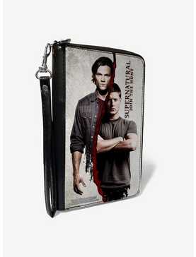 Supernatural Winchester Brothers Divided Zip Around Wallet, , hi-res
