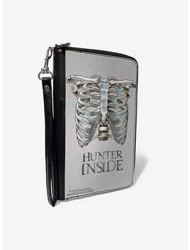 Supernatural Hunter Inside Rib Cage Poster Zip Around Wallet, , hi-res