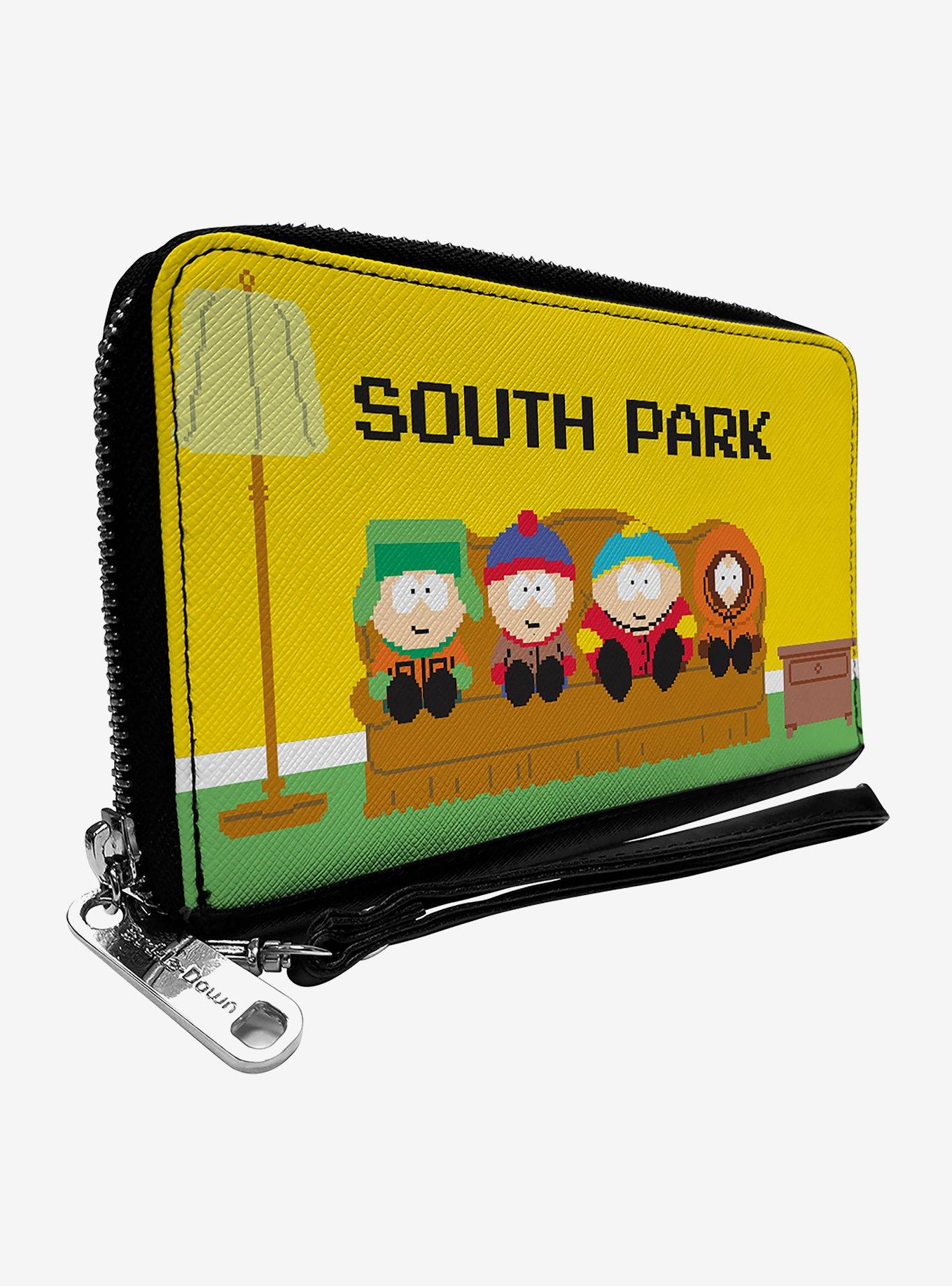 South Park Boys 8 Bit Couch Zip Around Wallet, , hi-res