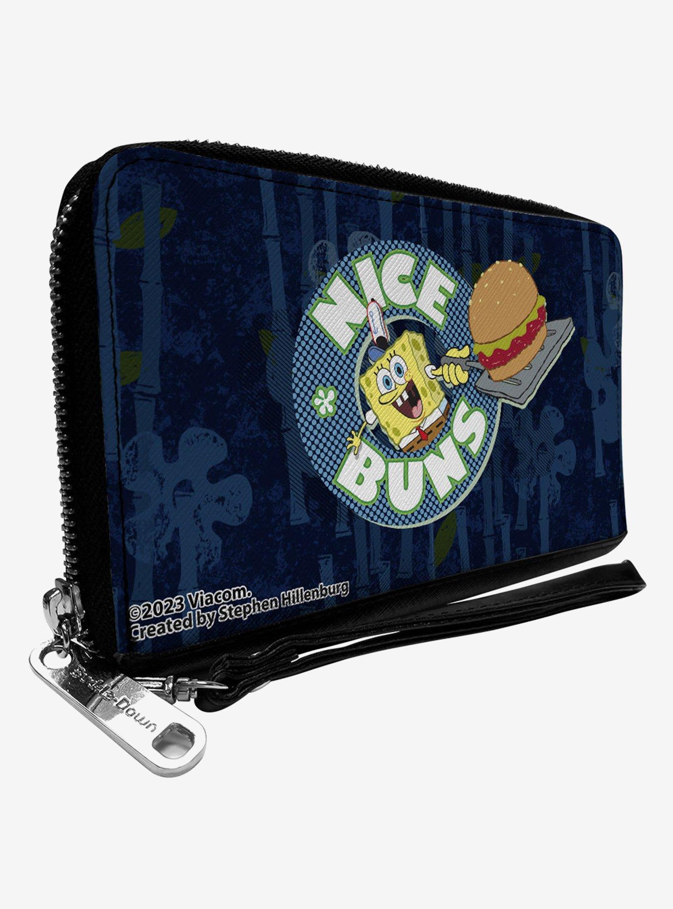 SpongeBob SquarePants Nice Buns Zip Around Wallet, , hi-res