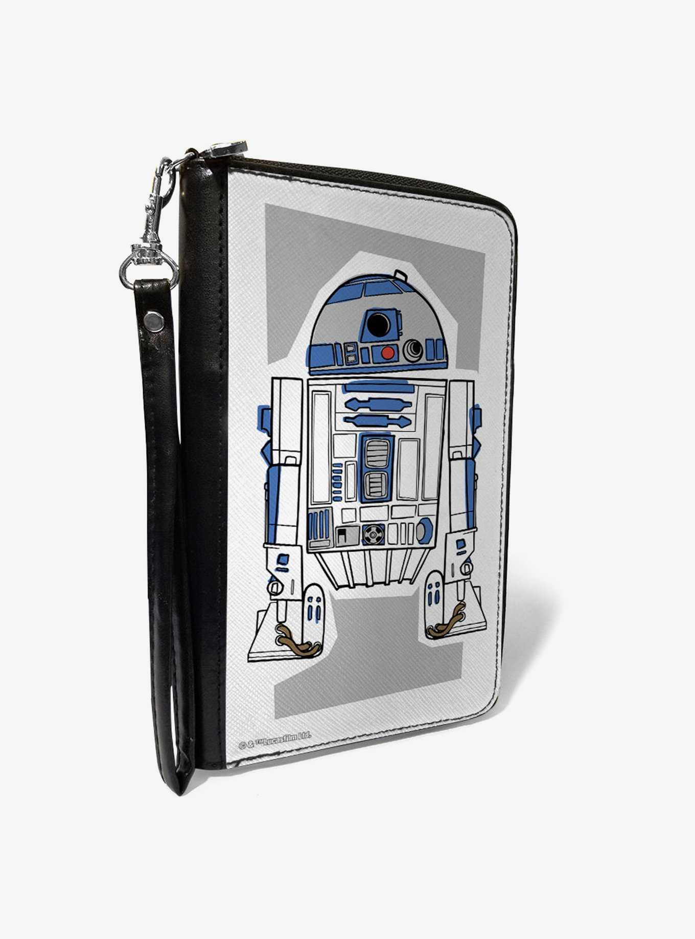 Star Wars R2-D2 Pose Zip Around Wallet, , hi-res