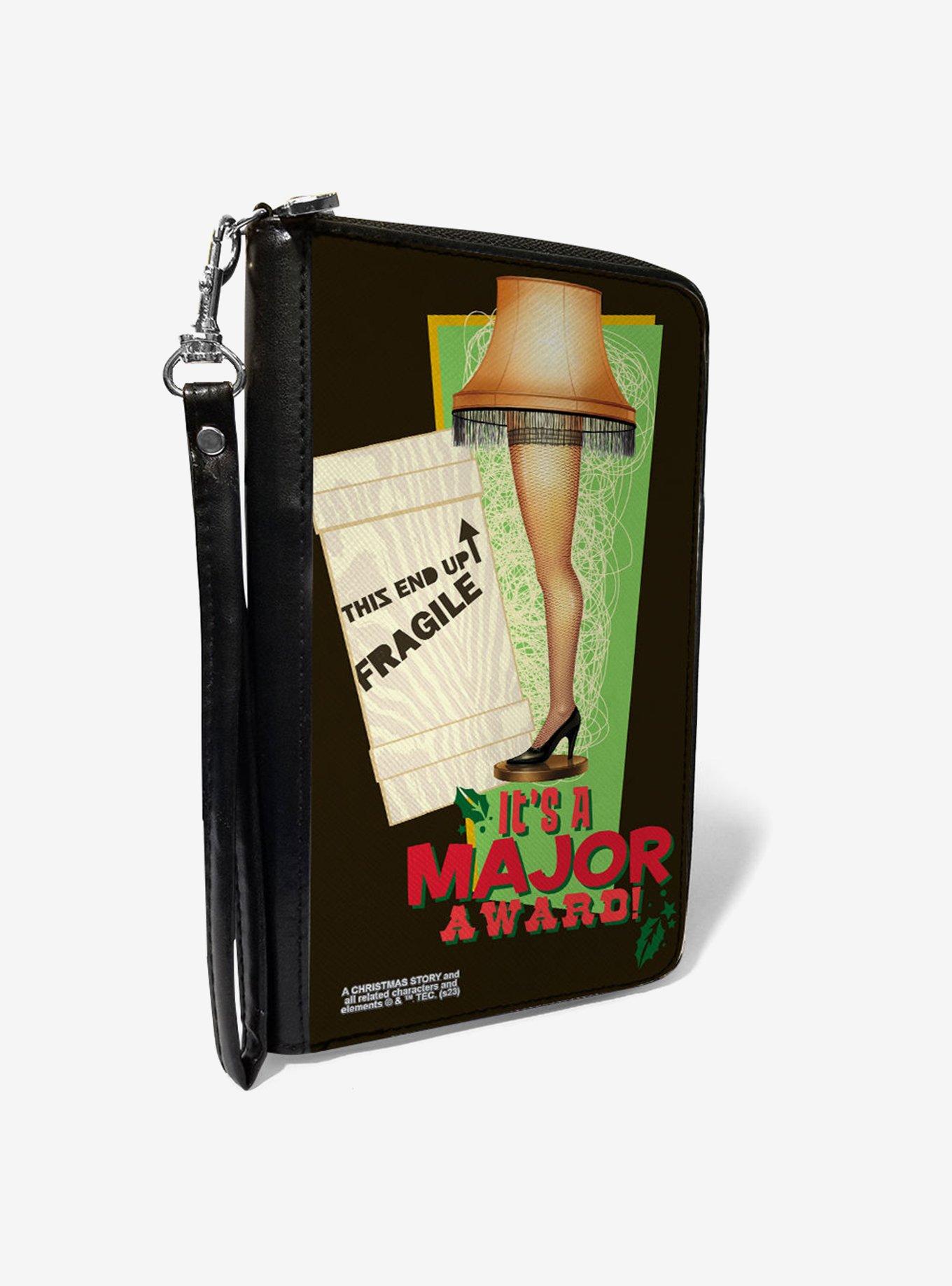 A Christmas Story Lamp Its A Major Award Zip Around Wallet, , hi-res