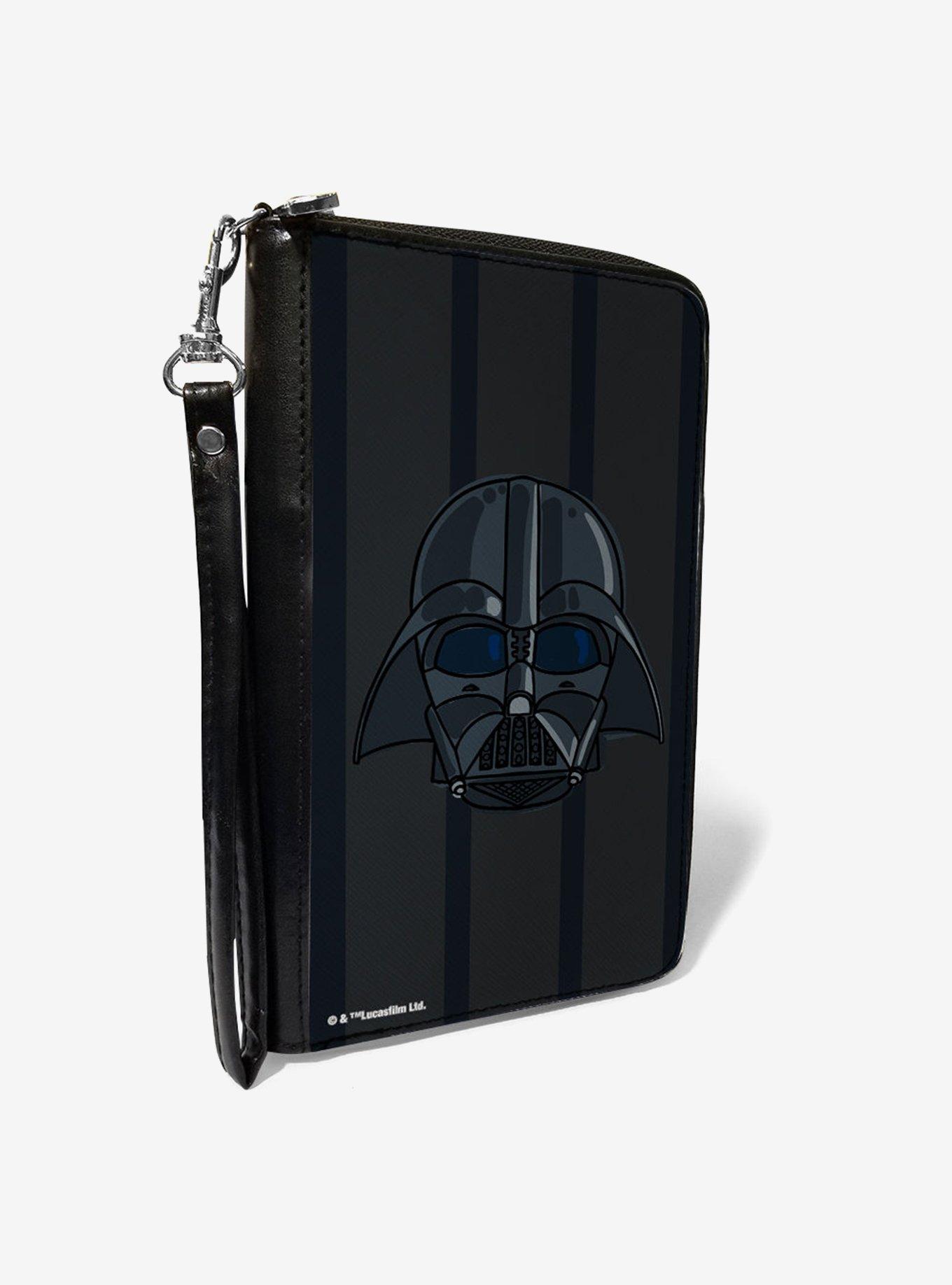 Star Wars Darth Vader Face Zip Around Wallet, , hi-res