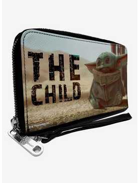 Star Wars Mandalorian The Child The Force Is Strong Zip Around Wallet, , hi-res