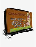 Cow and Chicken What's Wrong With Your Brain Zip Around Wallet, , hi-res