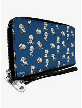 Disney Donald Duck Duckling Poses Zip Around Wallet, , hi-res