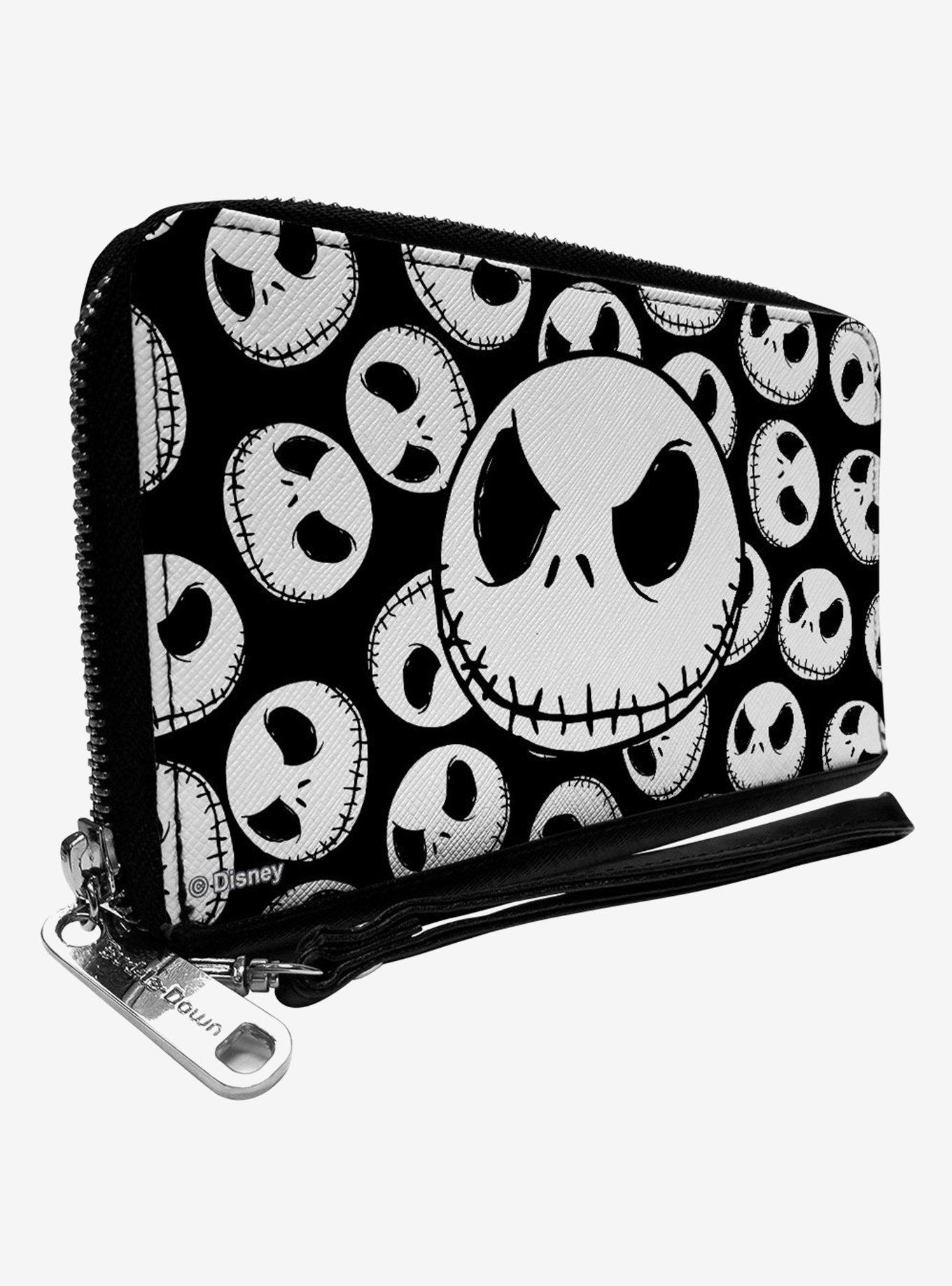 Disney Nightmare Before Christmas Jack Expression Zip Around Wallet, , hi-res