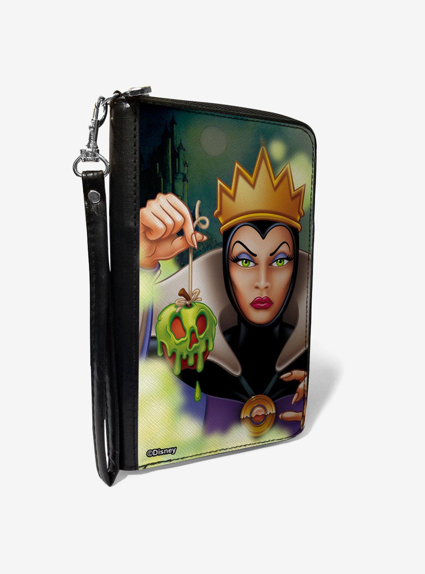 Disney The Evil Queen Poisoned Apple Zip Around Wallet, , hi-res