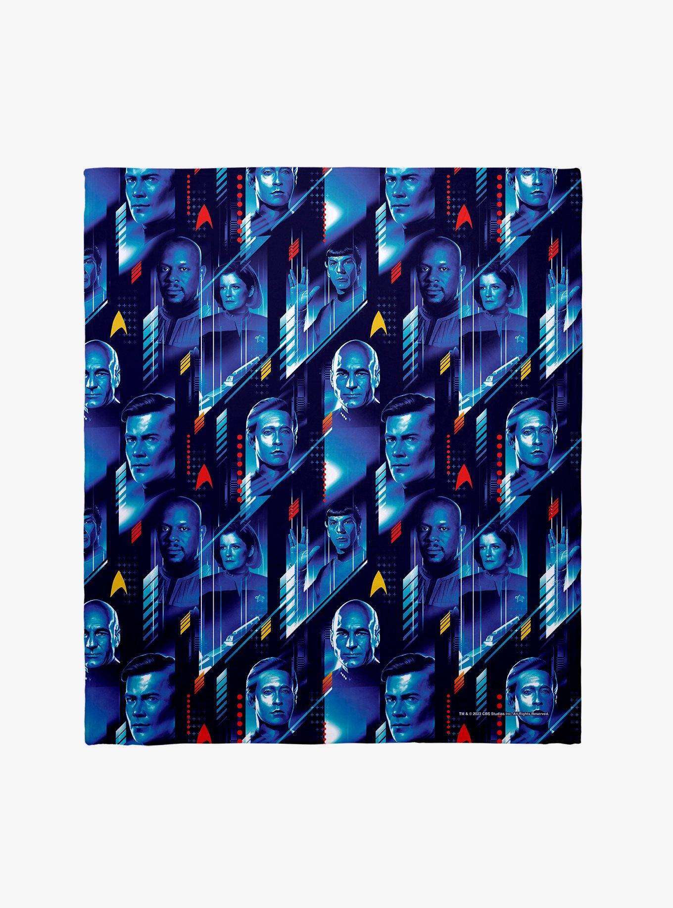 Star Trek Generations Throw Blanket, , hi-res