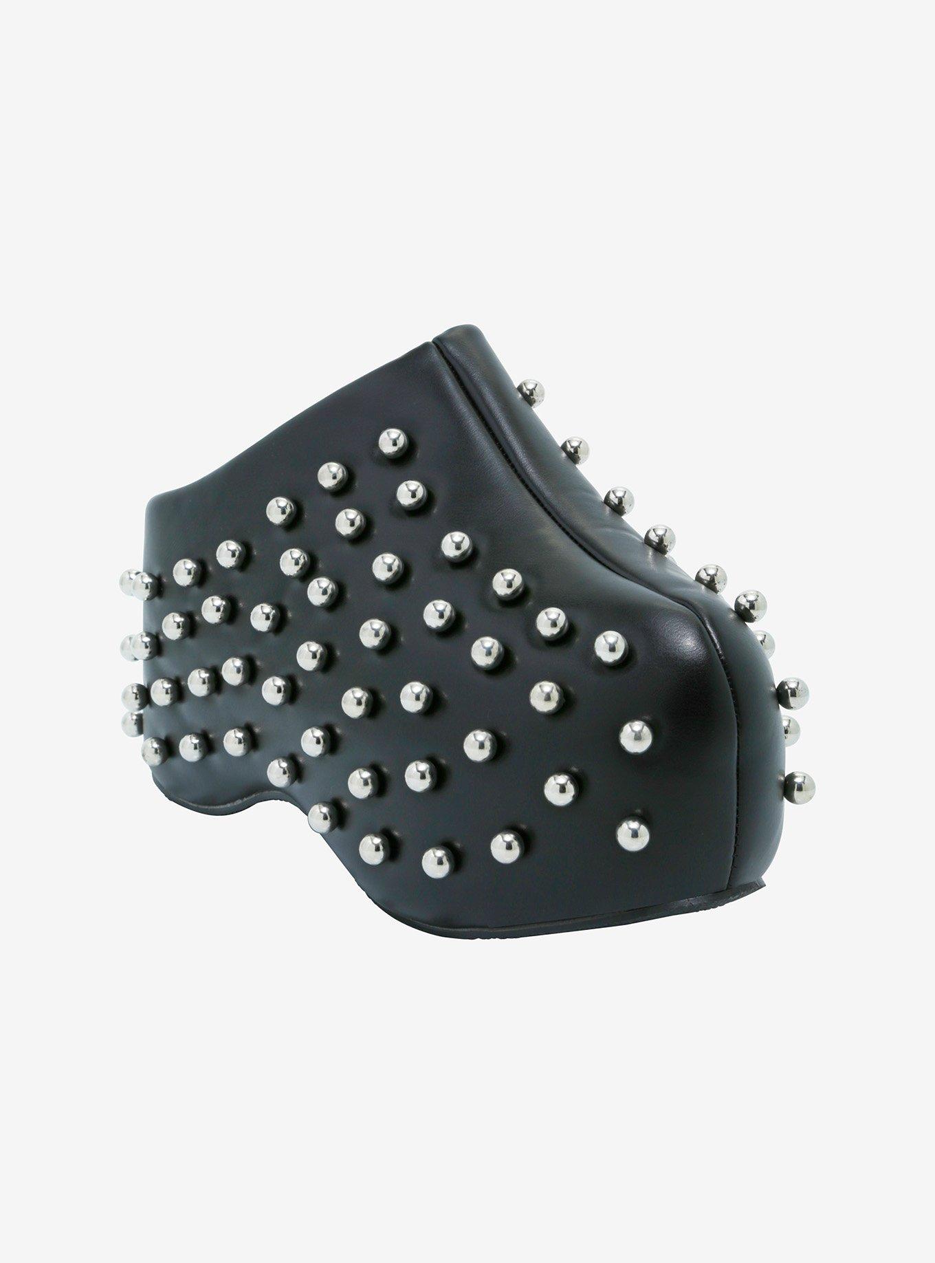 Azalea Wang Black Sphere Studded Clogs, MULTI, hi-res