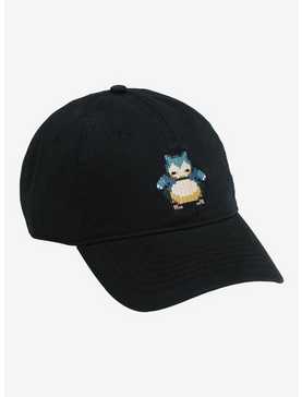 Pokémon Snorlax Pixel Portrait Ball Cap - BoxLunch Exclusive, , hi-res