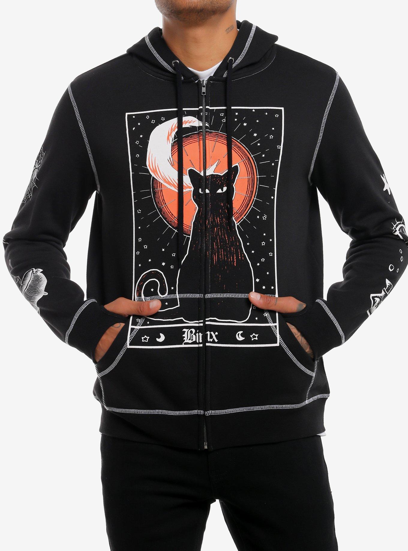 Our Universe Disney Hocus Pocus Binx Tarot Hoodie, MULTI, hi-res