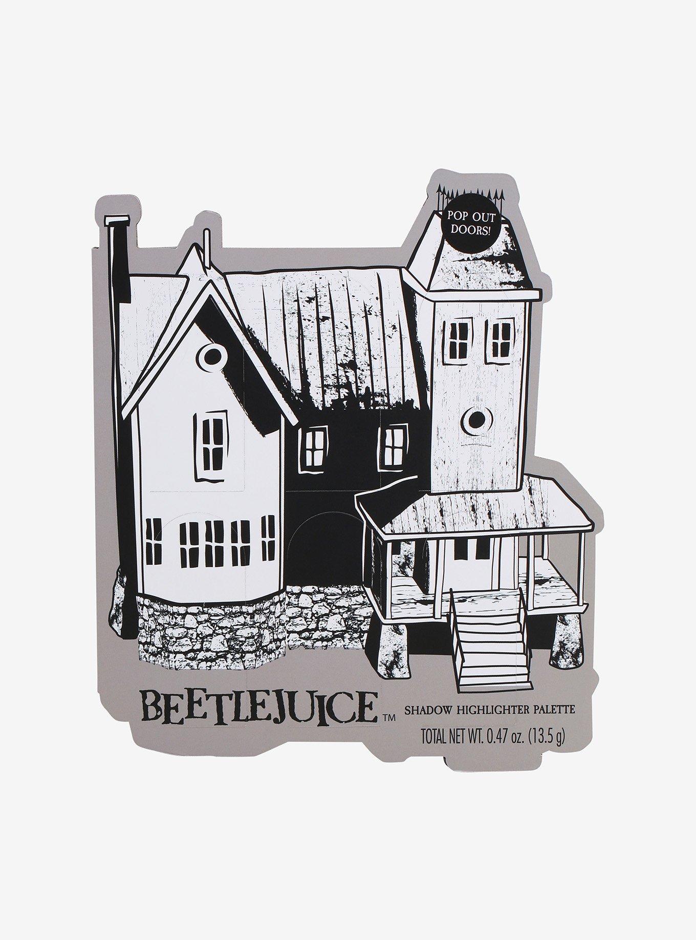 Beetlejuice Maitland House Eyeshadow & Highlighter Palette, , hi-res