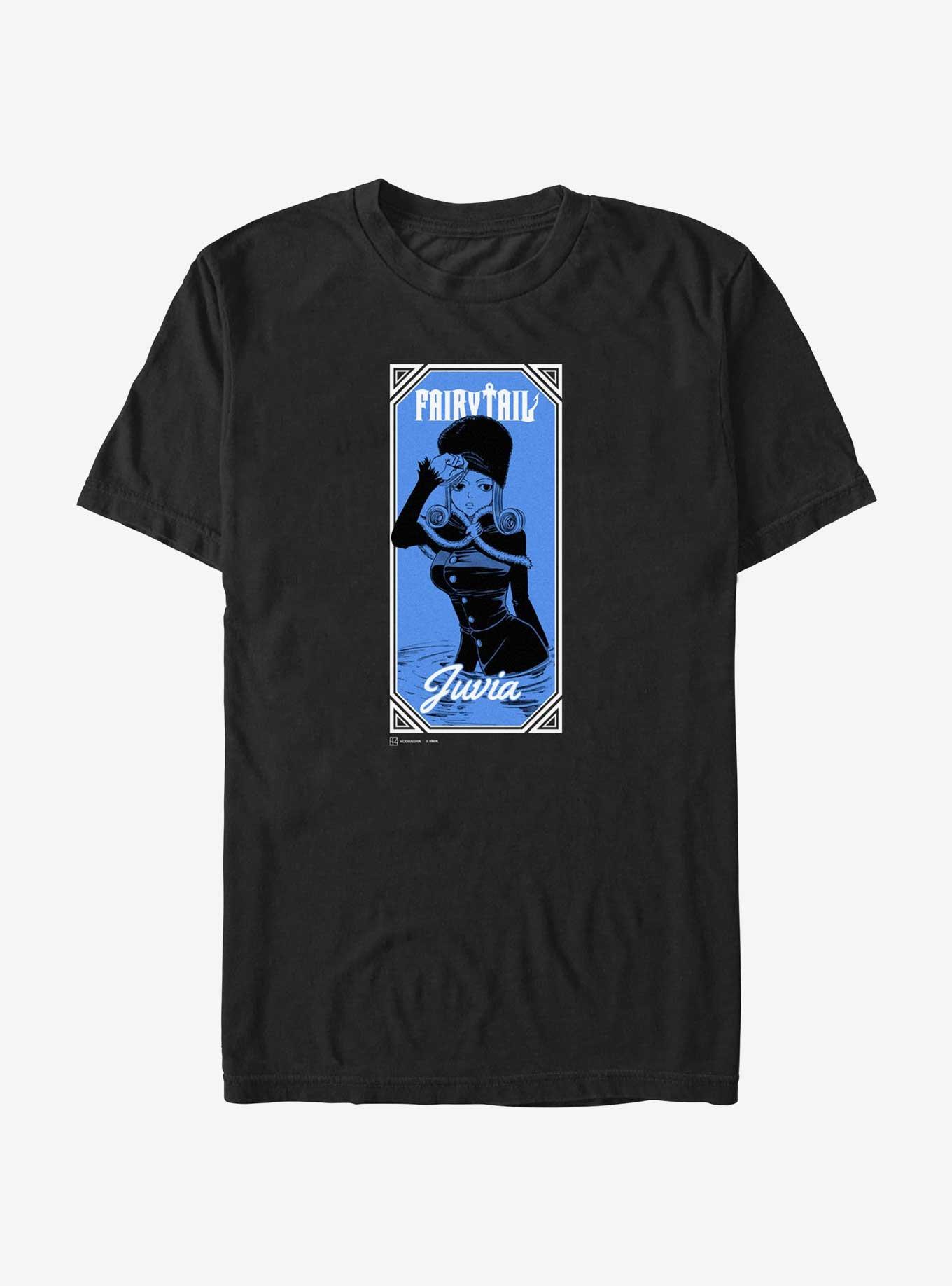 Fairy Tail Juvia Lockser T-Shirt, BLACK, hi-res