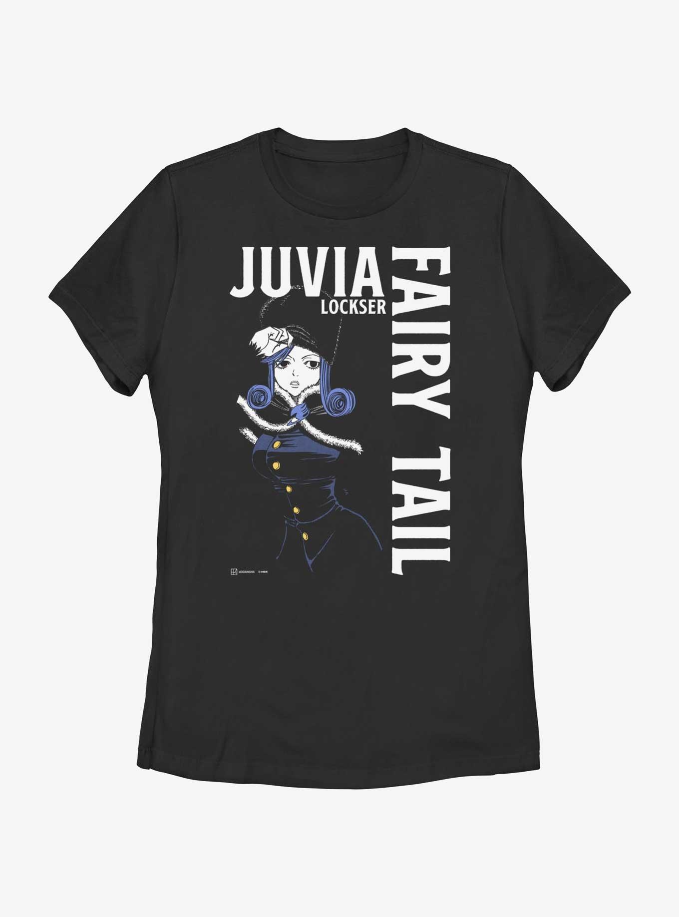 Fairy Tail Juvia Lockser Focus Womens T-Shirt