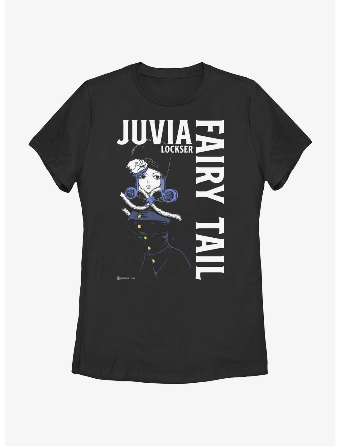 Fairy Tail Juvia Lockser Focus Womens T-Shirt, BLACK, hi-res